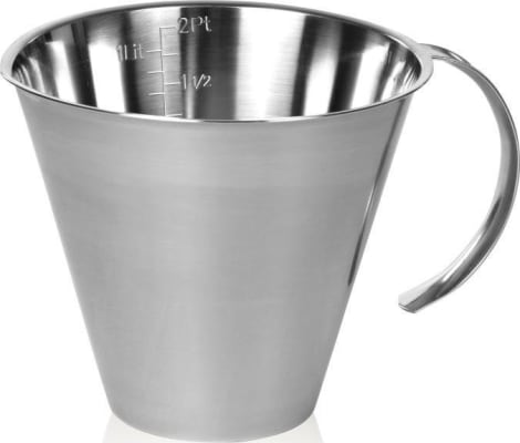 Funktion Mælikanna m/haldi 1ltr stál