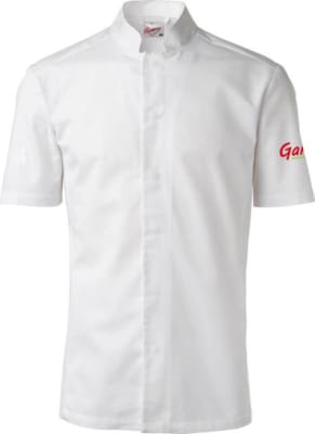 Garri Kokkajakki stutterma hvítur XL st. 60 1stk