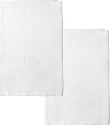 Georg Jensen Damask Servíettur Plain 2stk White