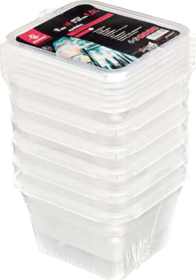 Geymslubox plast 1/6 gn – 150  – 6 st í pakka