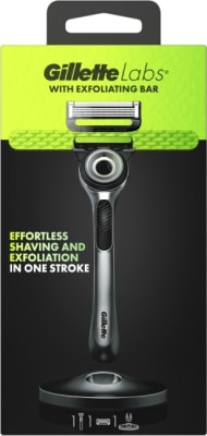 Gillette LABS Exfoliating Rakvél M/Stand