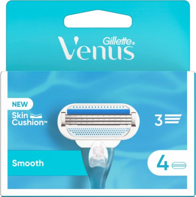 Gillette Venus Close & Clean Blöð (4pk)