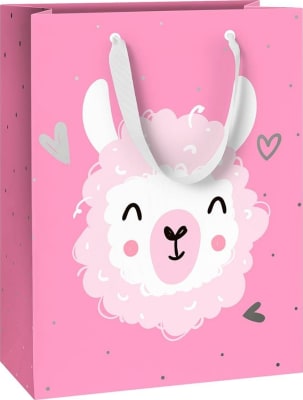 Gjafapoki-CUTE ALPAKA  23x13x30cm (10)