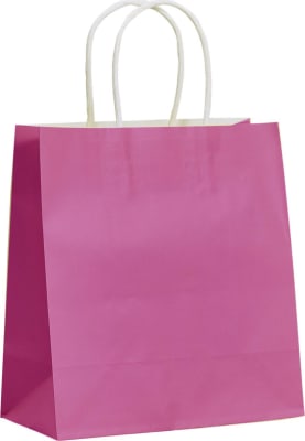 Gjafapoki-Einl.Bleikur  20x10x22cm.(30)