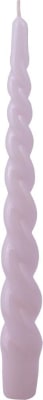 Glans kerti snúin fjólublá 2st 24cm (5)