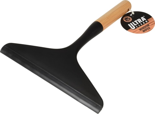 Glugga og sturtuskafa plast og bambus black