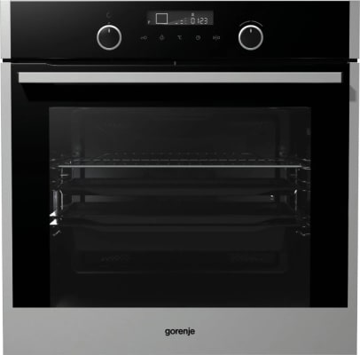 Gorenje innbyggiofn stál pyrolysis 73 ltr