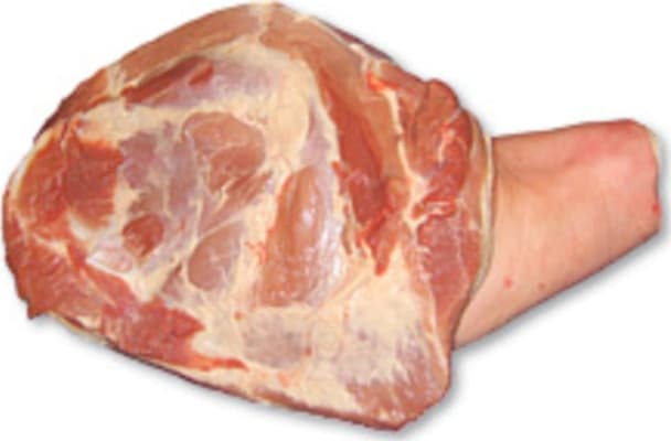 Grísabógur hringskorinn m/puru kg