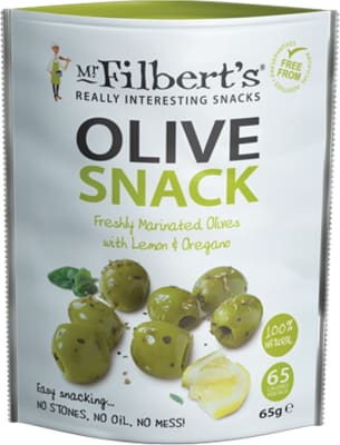 Green Olives with Lemon & Oregano 50g