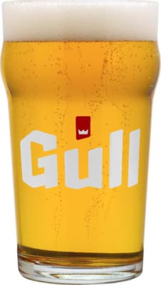 Gull glerglös