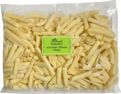 Gulrófur strimlar 10mm - Sérpöntun