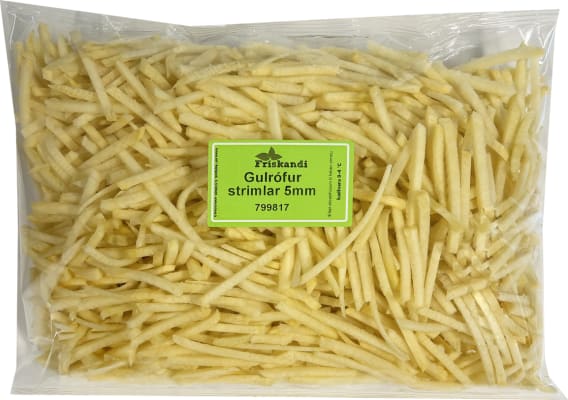 Gulrófur Strimlar 5mm - Sérpöntun