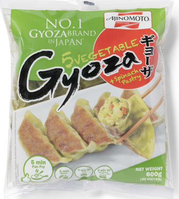 Gyoza Dumplings með grænmeti