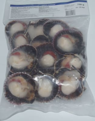 Hörpuskel 20/30 í 1/2 skel 25%