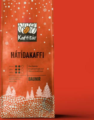 Hátíðakaffi 400gr baunir