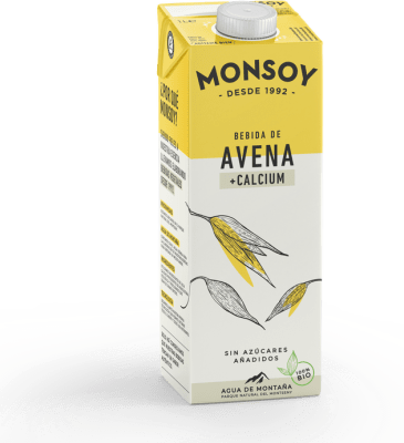 Haframjólk Monsoy lífræn kalkbætt 1ltr