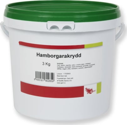 Hamborgarakrydd 3kg