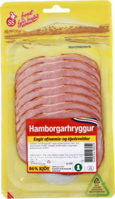 Hamborgarhryggur í sneiðum lt.