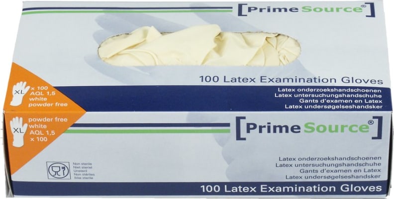Hanskar Latex XL án púðurs 100stk