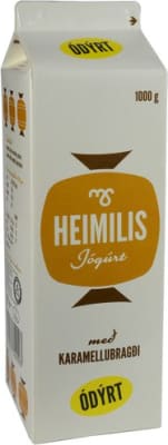 Heimilisjógúrt m/karamellu 10&#215;1 L/ks