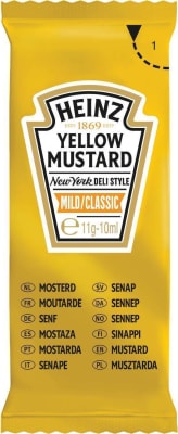 Heinz Yellow Mustard Mild Bréf