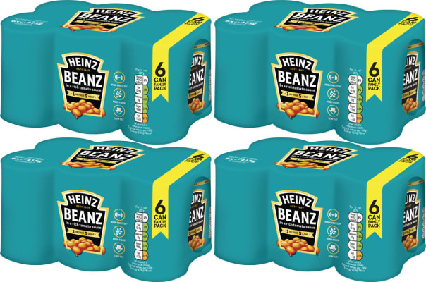 Heinz Baked Beans, 24 x 415g