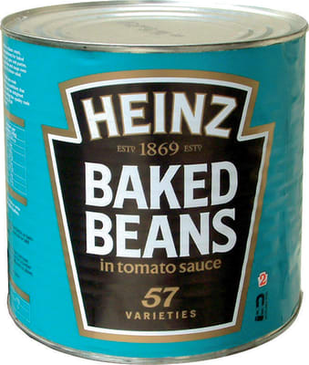 Heinz bakaðar baunir 2,62kg (6stk/ks)