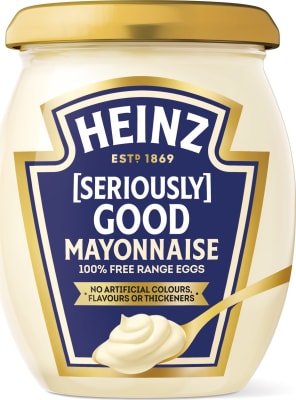 Heinz Mayo Glass