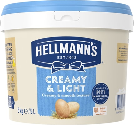 Hellmann&#8217;s Majones Creamy &#038; Light 5kg (1)