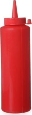 Hendi plastbrúsi 35cl - rauður