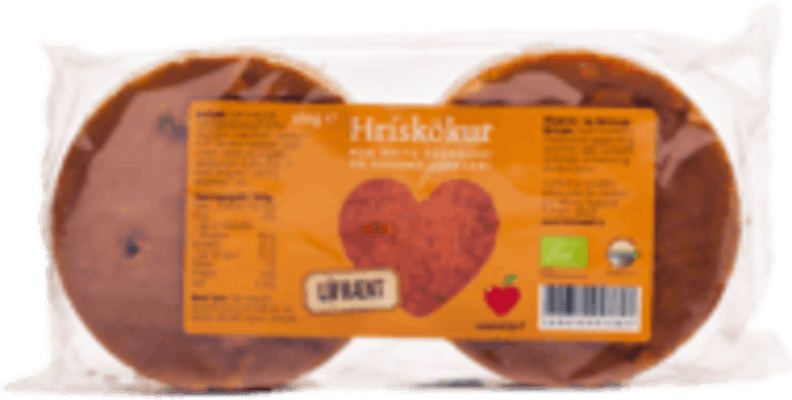 Himneskt Hrískökur með karamellu