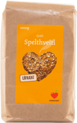 Himneskt spelthveiti gróft 1 kg