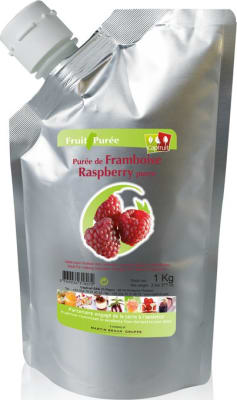 Hindberja Puré í poka 1kg