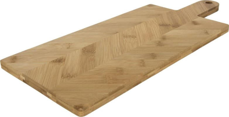 Hit Bretti með haldi 48x19 fiskibeinamynstur bamboo