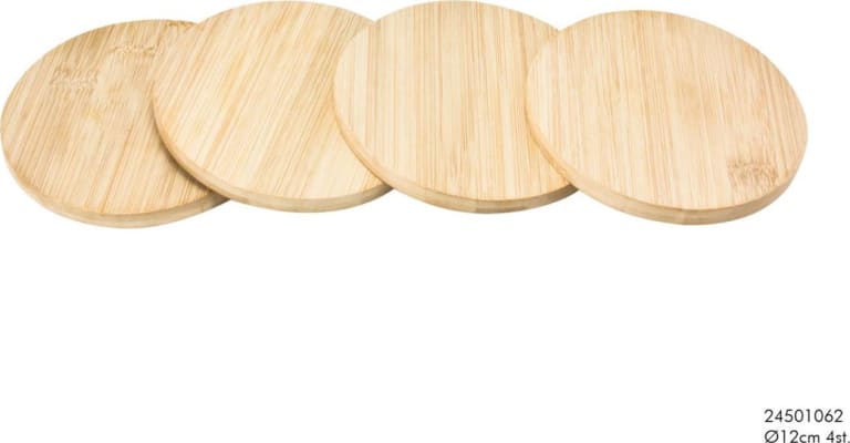 Hit Glasamotta ö:10cm bamboo 4stk