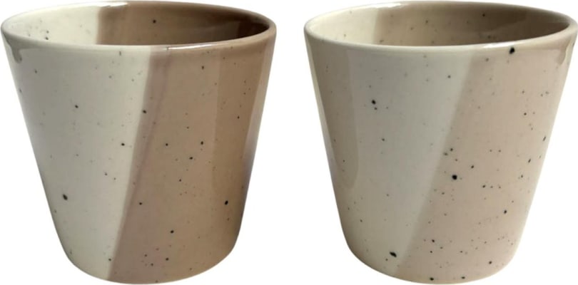 Hit Krús 20cl Element leir 2 mismunandi litir 1stk