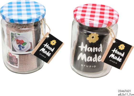 Hit Krukka með rauðu/bláu loki 300ml