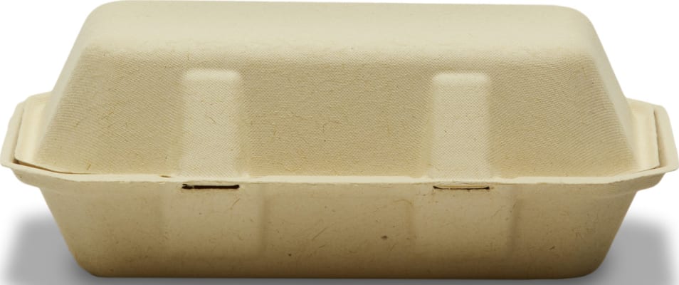 Hitabakki Bagasse 1 hólf 22.86x15.24cm 1x200 stk