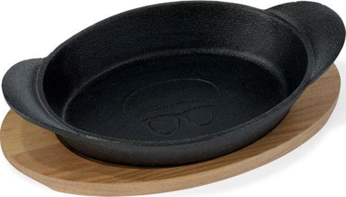 Holm Panna oval 27cm pottjárn black