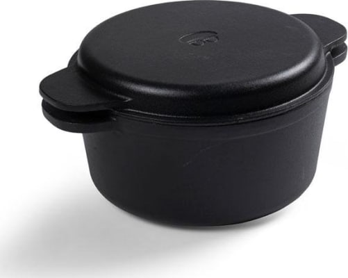 Holm Pottur með loki 4ltr cast iron