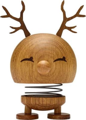 Hoptimist Fígúra Hreindýr Bimble M oak
