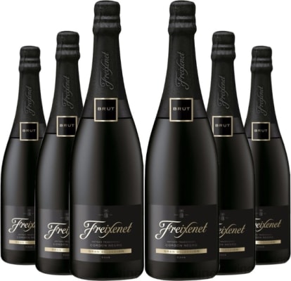 Freixenet Cordon Negro Brut Cava 75cl Case Deal 6 x 75cl