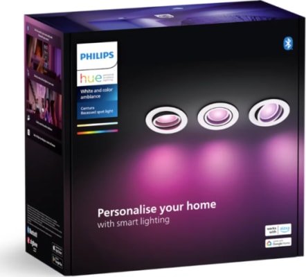 HUE Centura innfeldur hvítur RGBW 3pack