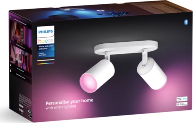 HUE Fugato 2.faldur Spot Hvítur 2 x 5,7W