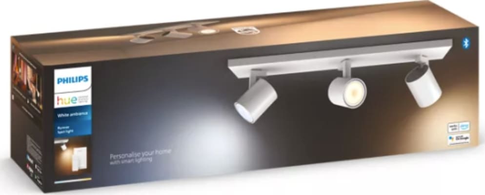 HUE Runner 3x5.5W Hvítur M/Fjarstýringu