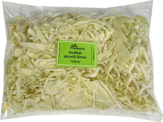 Hvítkál skorið 5mm - Sérpöntun