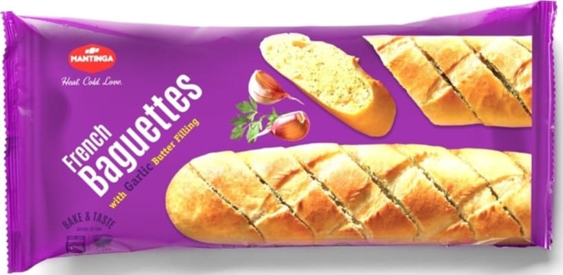 Hvítlauksbrauð án pálmaolíu 15x350g