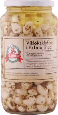 Hvítlauksgeirar í jurtaolíu 900g (6stk/ks)