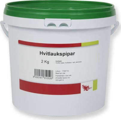 Hvítlaukspipar 2kg