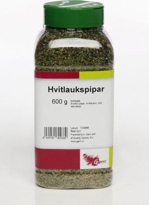 Hvítlaukspipar 600g